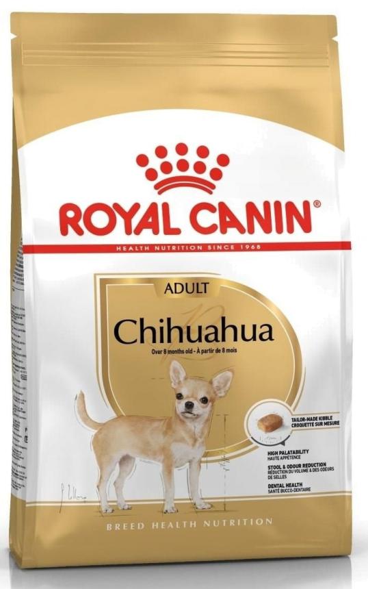 Сухой корм Royal Canin Chihuahua Adult для собак породы чихуахуа 0,5кг