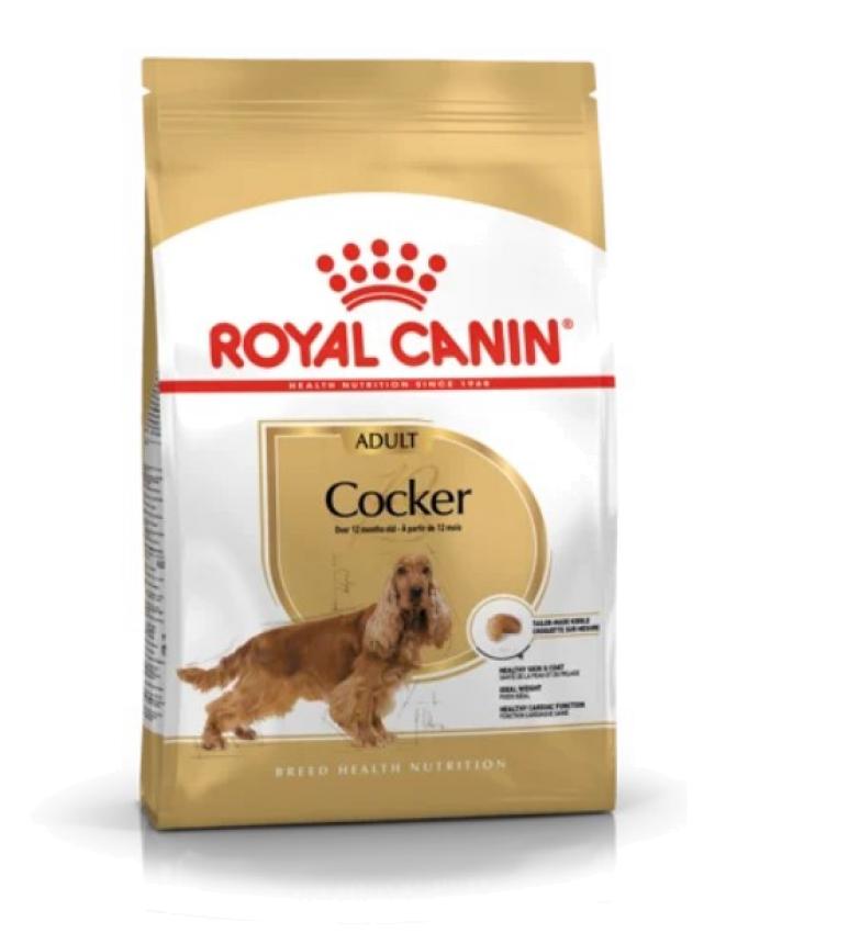 Сухой корм Royal Canin Cocker Adult для собак породы кокер-спаниель 3кг