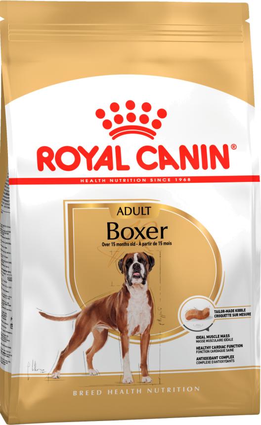 Сухой корм Royal Canin Boxer Adult для собак породы боксер 12кг