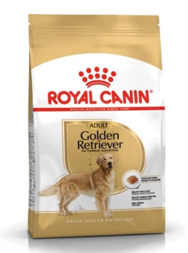 Сухой корм Royal Canin Golden Retriever Adult для собак породы золотистый ретривер 12кг