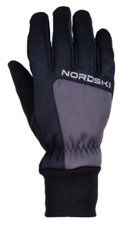 Перчатки Nordski Arctic M черный/серый