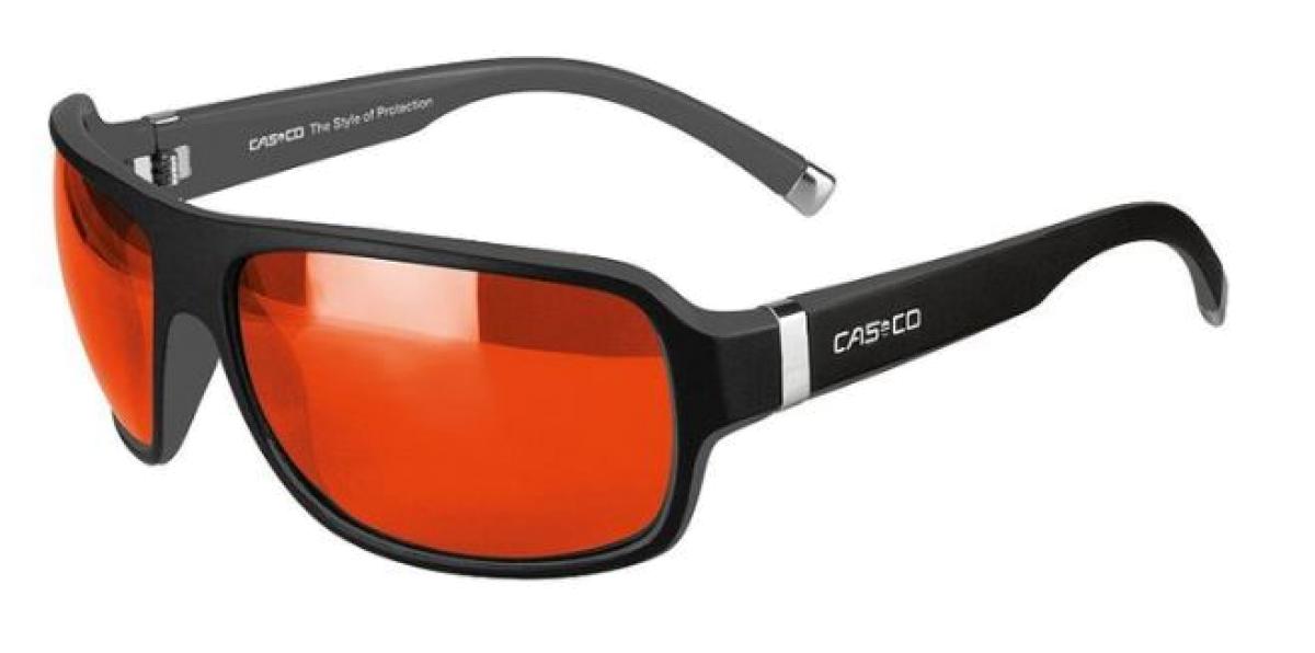 Очки Casco SX-61 Bicolor черный/серый-зеркальный