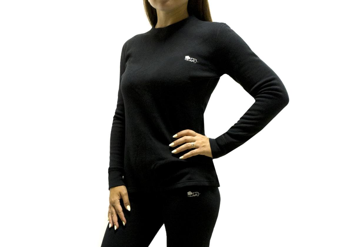 Термобелье женское Mottomo Thick Layer M черный, арт. MTW-720/721 B-M –купить по цене 3415.00 рублей в Москве с доставкой по России в рыболовноминтернет-магазине Spinningline