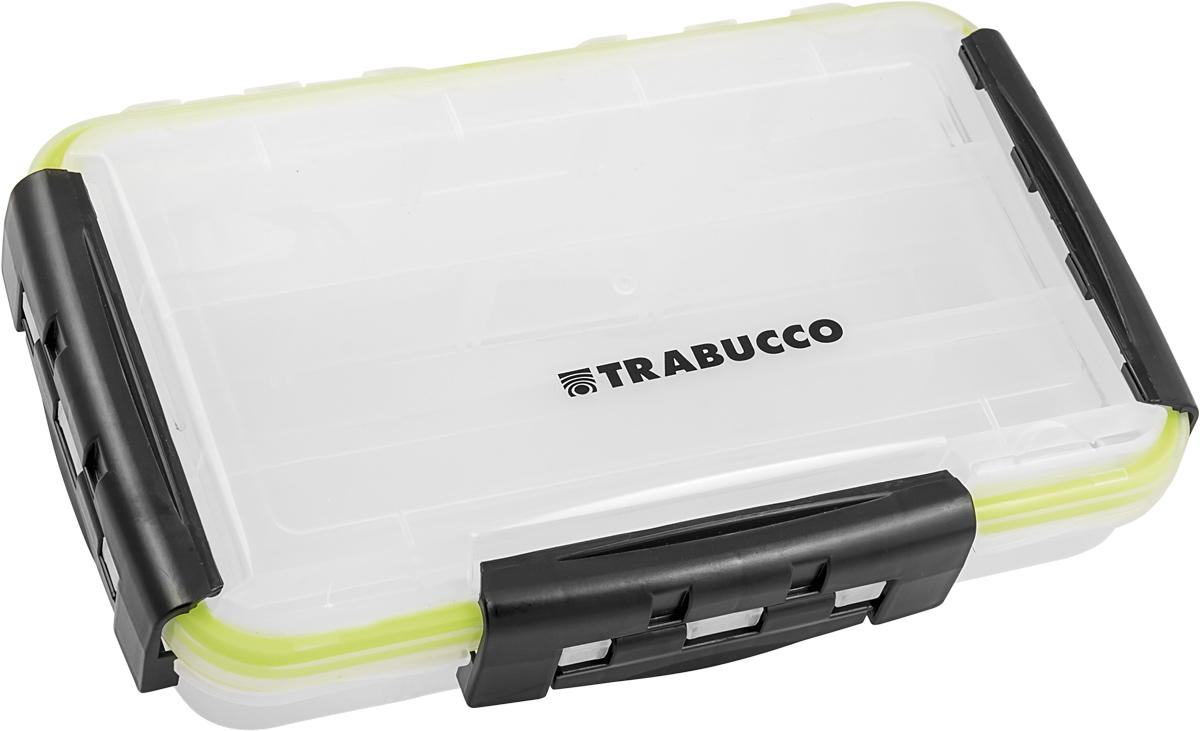 Коробка Trabucco Tough Tackle Box L 270x170x50 Clear