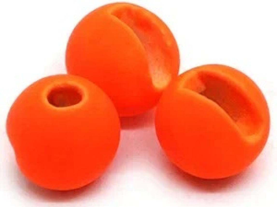 Груз-головка Kosadaka вольфрам бусинка с прорезью 0,25гр Orange