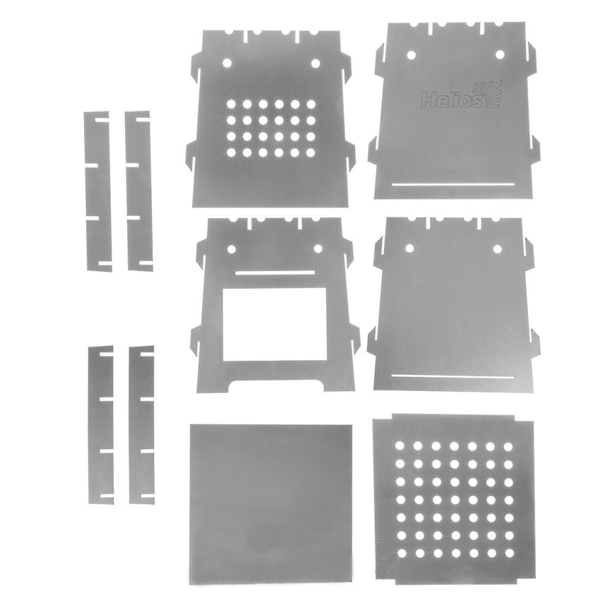 Печь-щепочница складная для похода ПМ T-HS-PM - Helios купить в интернет-магазине Трофей