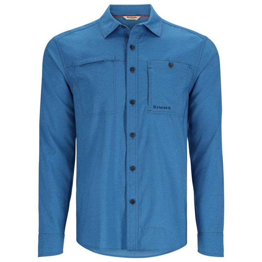 Рубашка Simms Challenger LS Shirt S Nightfall, арт. 13643-411-20 – купить по цене 12880.00 рублей в Москве с доставкой по России в рыболовном интернет-магазине Spinningline