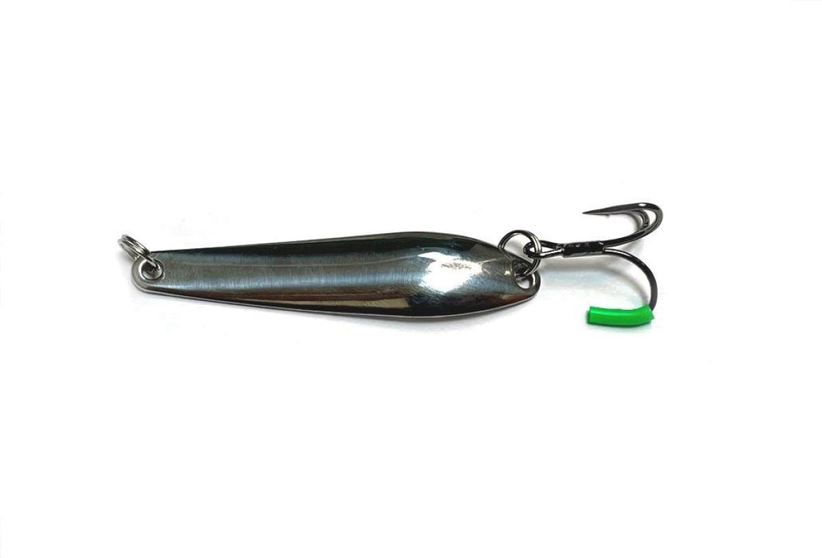 Блесна Нижегородская Окуневая 6гр нержавейка, глянец, арт. 24106-1 – купить по цене 80.00 рублей в Москве с доставкой по России в рыболовном интернет-магазине Spinningline