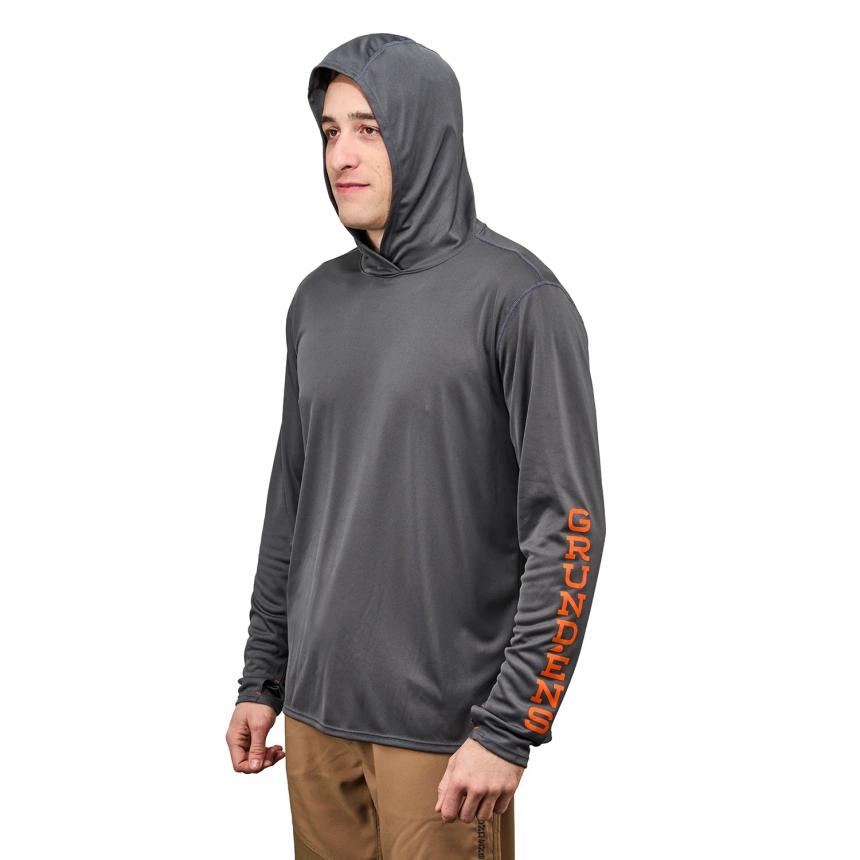 Grundens Tough Sun Hoodie M Anchor