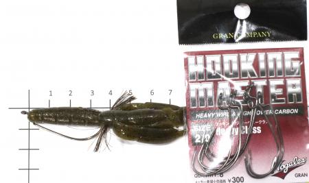 Bait Breath - Приманка Bys Craw 4,5" green pumpkin/green 138B - фотографии оснащения приманок