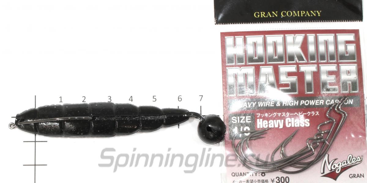 Приманка Bait Breath Nami-Kyu 3.5" watermelon/black green 144 - фотография оснащения приманок 1