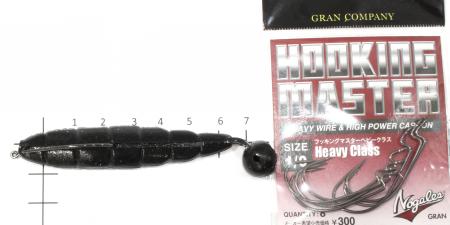 Bait Breath - Приманка Nami-Kyu 3.5" green pumpkin/black red 142 - фотографии оснащения приманок