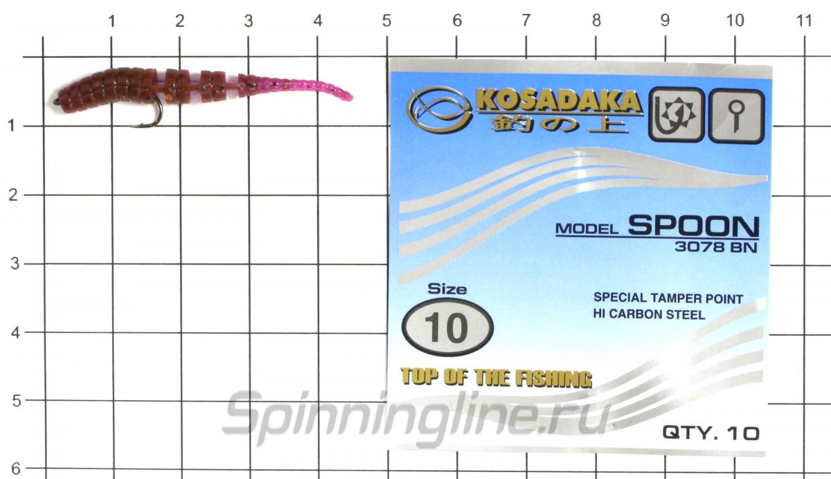 Приманка Crazy Fish Polaris 1.8" 4-2 - фотография оснащения приманок 1
