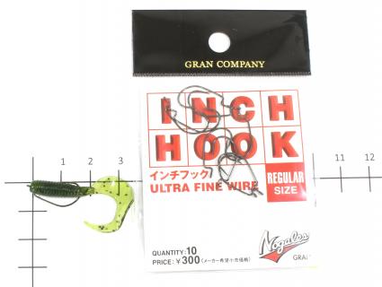 Allvega - Приманка Flutter Tail Grub 35 chartreuse - фотографии оснащения приманок