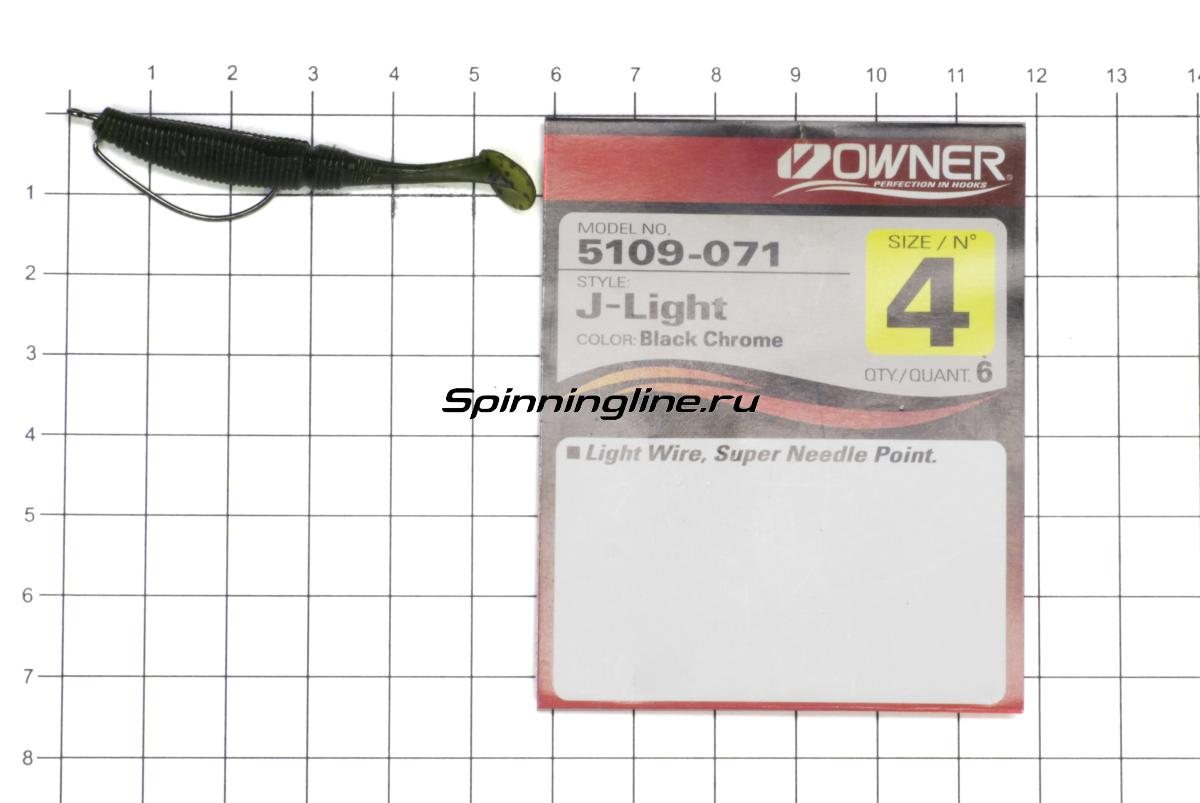Приманка Allvega Power Swim 50 gold shine minnow - фотография оснащения приманок 3