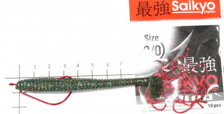 Lucky John - Приманка S-Shad Tail 96/PA16 - фотографии оснащения приманок