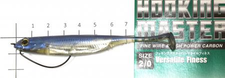 Fish Arrow - Приманка Flash J Shad 4" 06 kosan ayu/silver - фотографии оснащения приманок