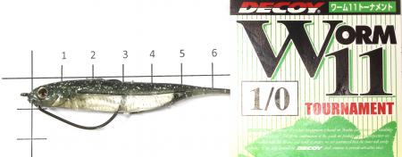 Fish Arrow - Приманка Flash J 3" 02 wm/silver - фотографии оснащения приманок