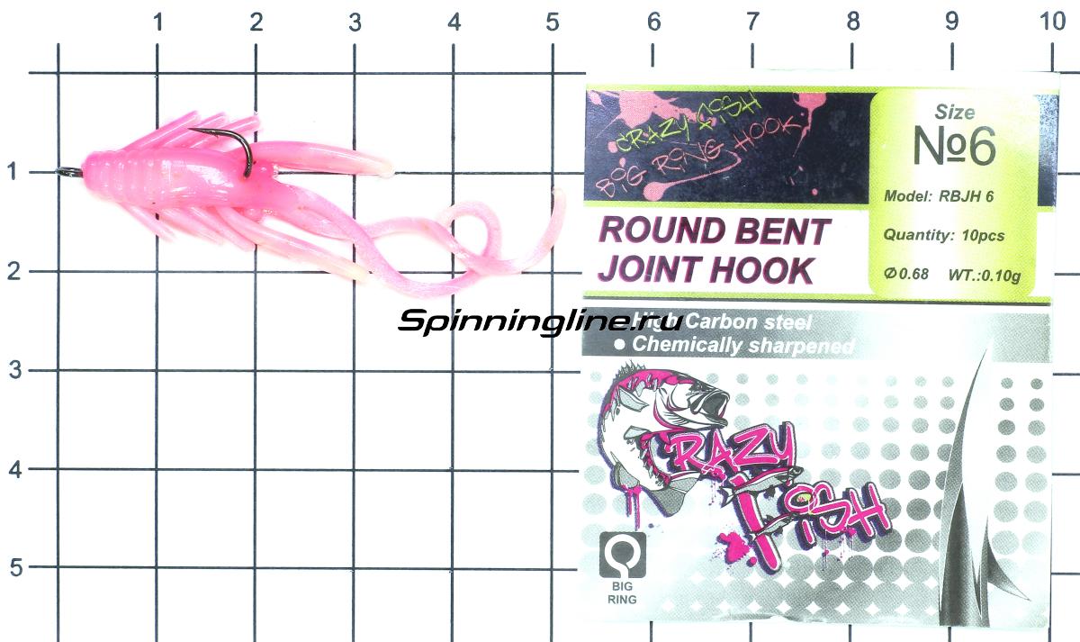 Приманка Berkley PowerBait Power Nymph 30 chart silver fleck - фотография оснащения приманок 2