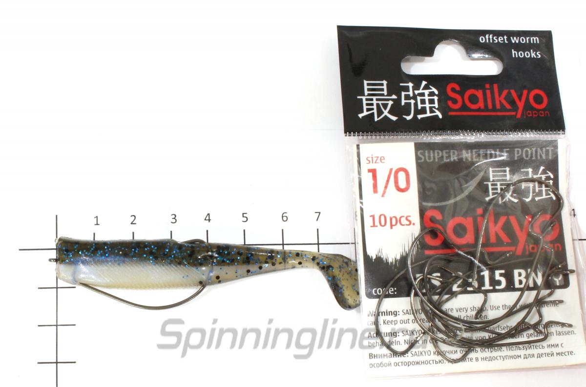 Приманка Akkoi Soft Mark 75/17 - фотография оснащения приманок 1