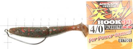 Select - Приманка Shad UP 3.5" 027 - фотографии оснащения приманок