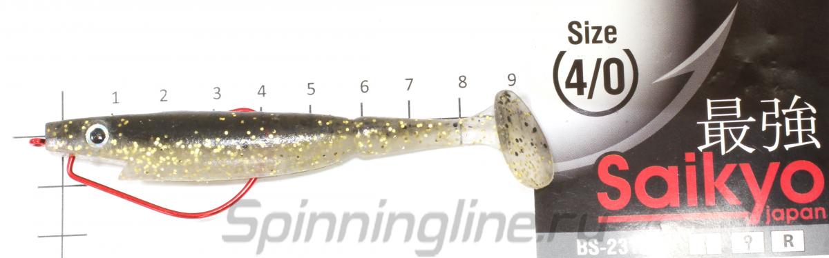 Приманка Strike Pro Piglet Shad SP-172E C025 - фотография оснащения приманок 2