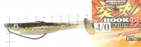 STRIKE PRO - Приманка Piglet Shad SP-172E C018 - фотографии оснащения приманок