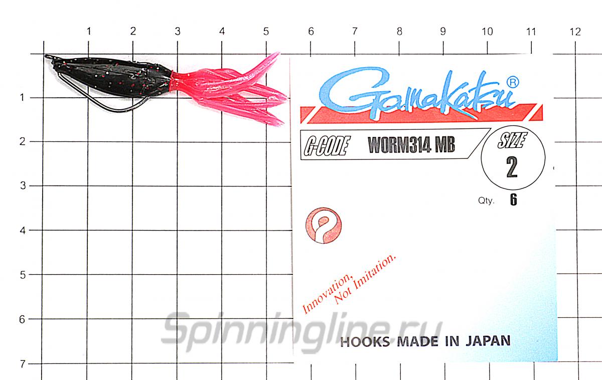 Приманка Yum Teeny Shad F2 1.5" Electric Chicken - фотография оснащения приманок 3
