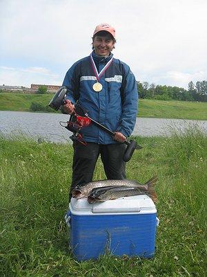 Изображение 1 : Чемпиогнат г. Владимир по ловле рыбы спиннингом