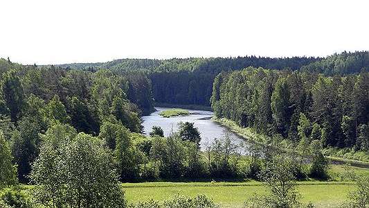  'Знакомство с рекой Laukaanjoki'