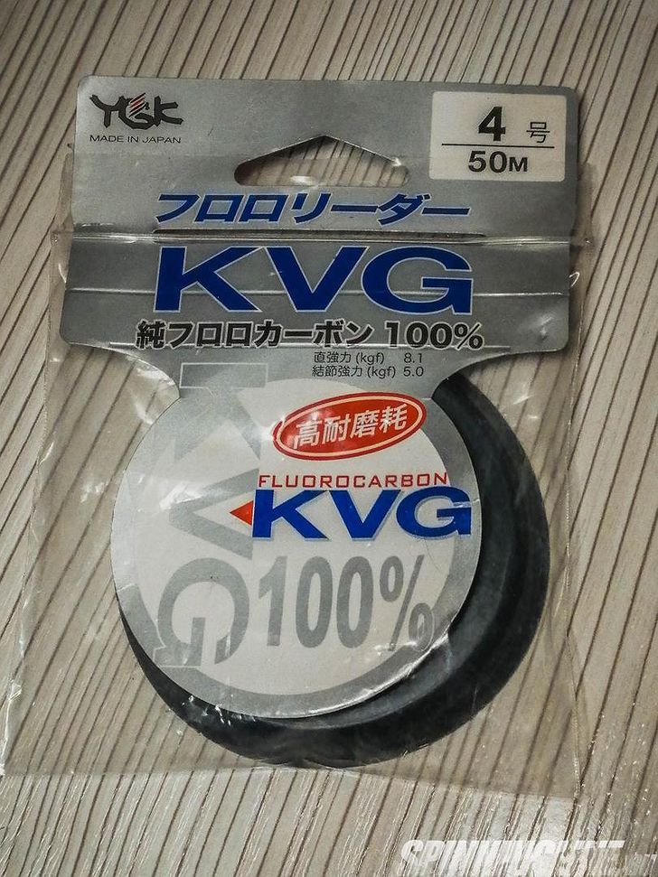 Изображение 2 : Обзор YGK KVG Fluorocarbon или 100% надежности...