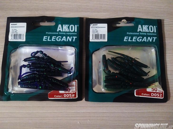 Изображение 1 : Akkoi Elegant - слаг для ловли окуня