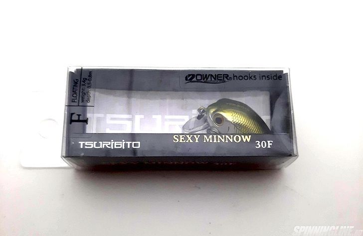  Изображение 2 : Обзор воблера Tsuribito Sexy Minnow 30F 