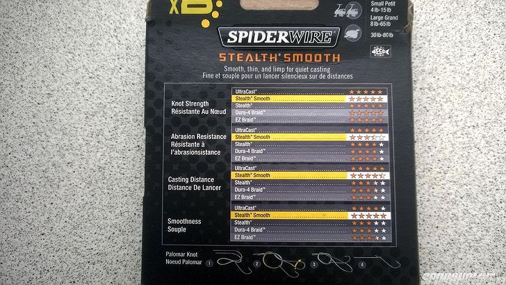 Изображение 6 : Spiderwire Stealth Smooth X8 New - информативный, тихий, прочный.