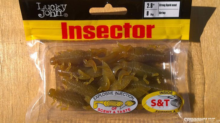 Изображение 4 : Обзор силиконового насекомого Lucky John Pro Series Insector.