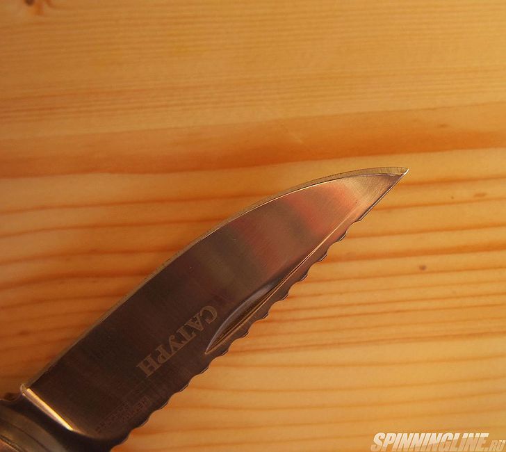 На примере ножа, представленного компанией Ножемир