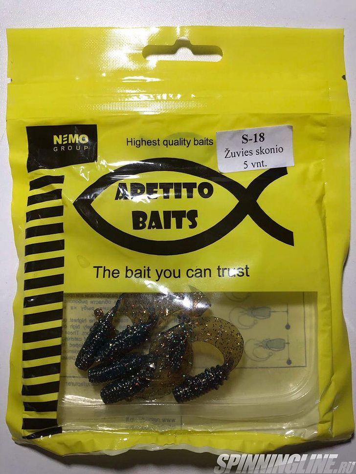 Многолетний опыт литовских рыболовов позволил воплотить в ассортиментe Apetito Baits оригинальные формы силиконовых приманок