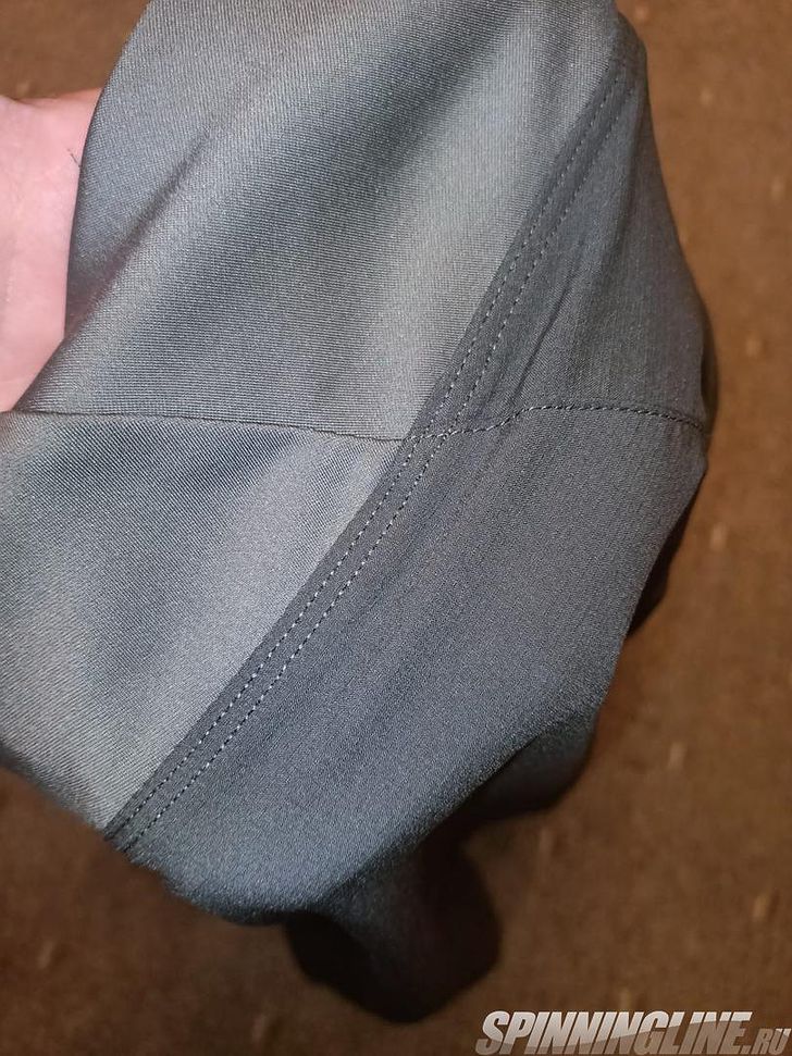 Как внутренняя часть, то есть шорты, выполнены из ткани Coolcore