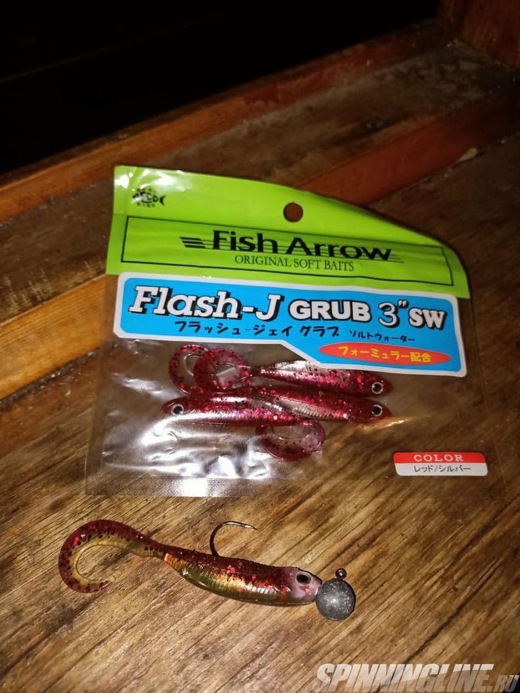 Изображение 2 : Fish Arrow Flash J Grub 3 – узнаваемый твистер узнаваемой линейки