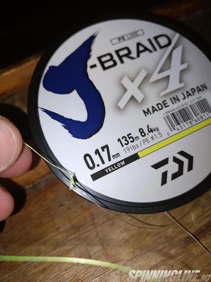 Изображение 1 : Daiwa J-Braid X4 – отличный шнур за смешные деньги