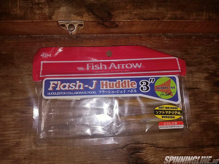 Изображение 1 : Fish Arrow Flash J Huddle 3 – необычный виброхвост