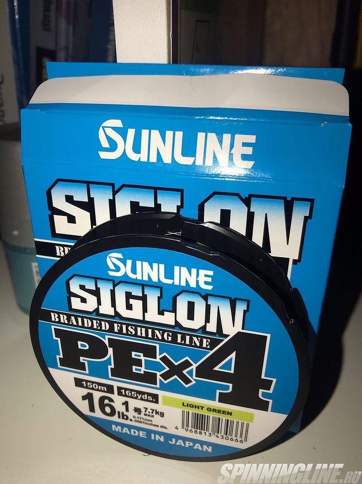 Изображение 2 : Плетёный шнур Sunline Siglon PE X4: шнур с лучшим соотношением цена-качество
