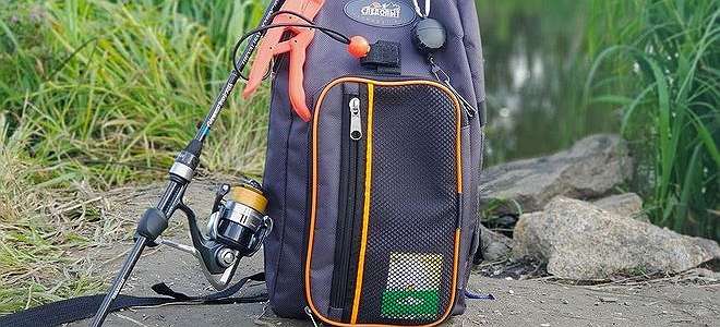  'Сумка-рюкзак для ходовой рыбалки - Следопыт SLING SHOULDER BAG'