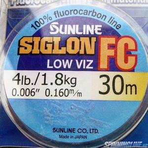 Изображение 3 : Флюорокарбон Sunline Siglon- почувствуй себя комфортно в любых условиях!