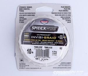Изображение 1 : Ultra Сast Invisi-Braid - надежный 8-ми жильный шнур от Spiderwire