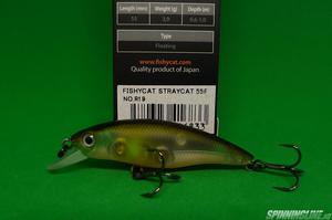 Изображение 1 : Воблер Fishycat Straycat 55F – маленькое средство от бесклевья
