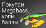 Акция Умножаем баллы на 3 за Megabass